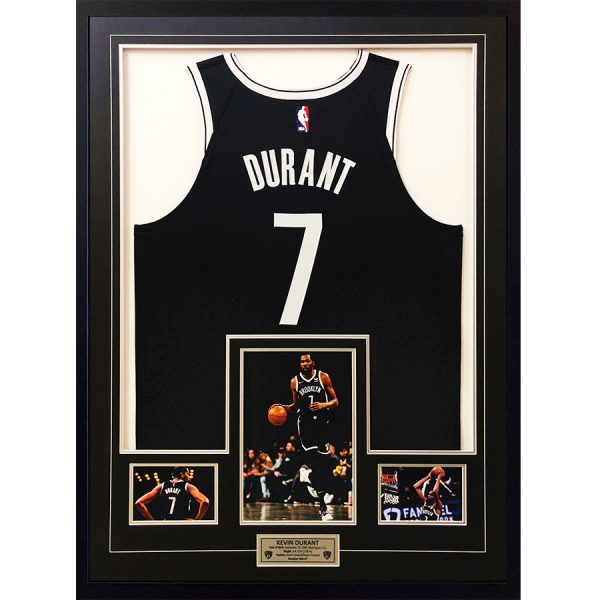 Kevin Durant - Brooklyn Nets Framed Jersey