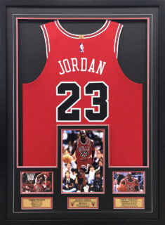 Jersey Framing - Vertical 4 Pictures – Prime Time Sports