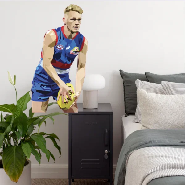 official afl decal adam treloar